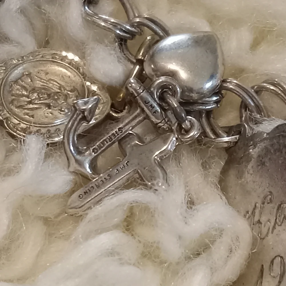 Silver Charm Bracelet - Picture 5 of 12